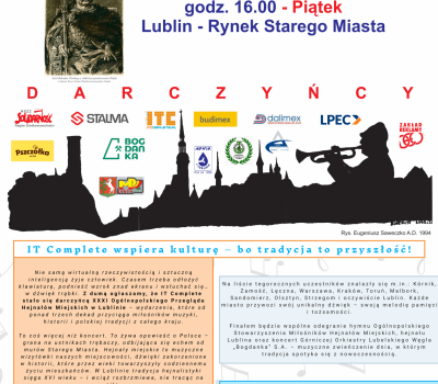IT Complete wspiera kulturę – bo tradycja to przyszłość!